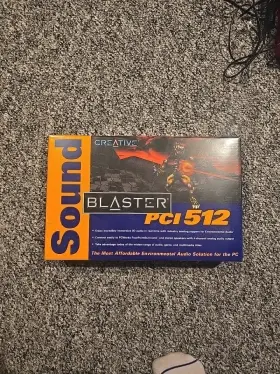 Sb4790 Creative Brand New Sealed Sound Blaster Pci 512 Card