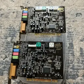 Sbo200 Creative Lot Of 2 Sound Blaster Live Pci Cards