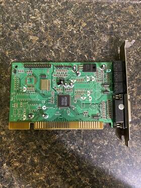 Crystal Pt2318 Sound Card 3d Isa Cs4239 16 Bit Rare Cpu Find