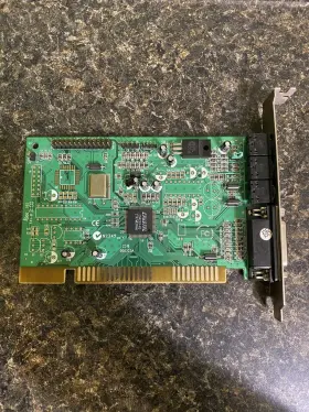 Cs4239 Crystal Pt2318 Sound Card 3d Isa 16 Bit Rare Cpu Find