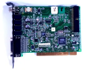 28010129-002 Diamond Monster Sound Mx400 Pci Card 28010129-002 Diamond Monster Sound Mx400 Pci Card
