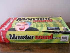 Diamond Multimedia Mx300 Monster Sound Pci S5 Audio Card With Box A-3d
