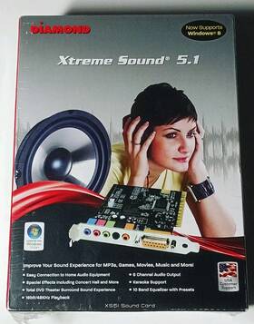 Diamond Xs51bb New Xtreme Sound 5.1 Pci Card