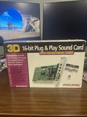 Drsound3d Digital Research Technologies Sound Card Brand New