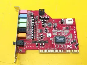 Dx-sc51 Dynex Dx-sc5 Desktop Pci 5.1 Expansion Sound Card Dx-sc51 Dynex Dx-sc5 Desktop Pci 5.1 Expansion Sound Card