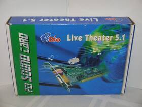 Edio Sc3000d Vintage 5-channel Pci Sound Card Surround Live Theater 5.1 Ibm Compatible