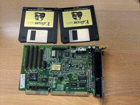 Edison Mbp-000014 Gold 16 Isa Sound Card Ess Audiodrive Es688f For 486 Dos Retro Gaming