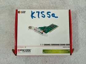 Encore Electronics Enm232-8via 7.1 Channels 24-bit 96khz Pci Interface Surround Sound Card
