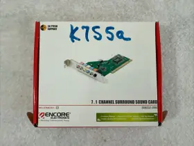 Enm232-8via Encore Electronics 7.1 Channels 24-bit 96khz Pci Interface Surround Sound Card