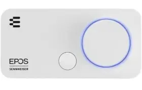 Epos 840064401081 Gsx 300 - External Computer Sound Card 7.1 Surround Snow Edition