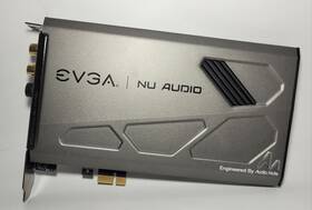Evga 712p1an01kr 712-p1-an01-kr Nu Audio Card Lifelike Pcie Rgb Led Open Box Only