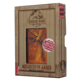Fanattik 054131319444 Jurassic Park Mosquito In Amber Collectors Metal Ingot