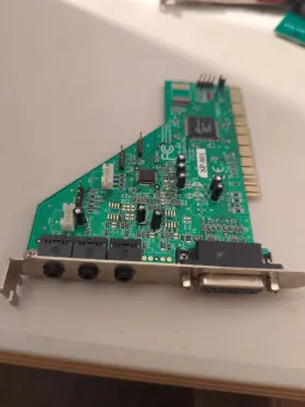 Fm801-au Fortemedia Sp-801 Pci Audio Sound Card Working For Win 95/98 Retro Fm-801