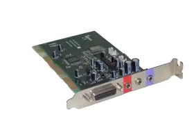 K0237047 Genius / Crystal 3dx2 16-bit Isa Audio Sound Card Rev B Midi Pc At