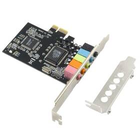 Godshark 723990092649 Pcie Sound Card 5.1 Internal For Pc Windows 8 7 With Low Profile