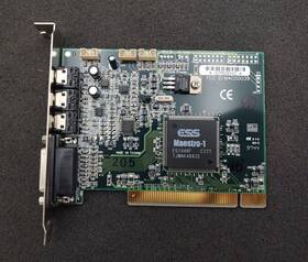 Gvc M4cs0039 Pci Sound Card Media Technology -fast Shipping