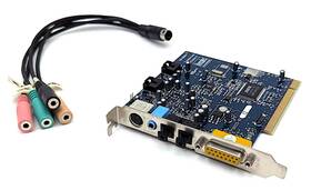 Hercules 001222-9202 Gamesurround Fortissimo Ii Crystal Cs4624-cq Pci Sound Card With Cables