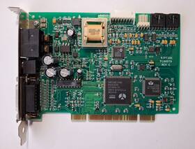 Hp 5183-9046 Rockwell Riptide Racc010 Pci Sound Card Modem Combo With Wavetable Opl3