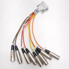 210-0382 Ie Antex Digital Audio Ae Analog I/o Cable 4 In Out Radio Station