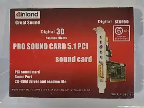 58019 Inland Products Thundersound Pci Sound Card