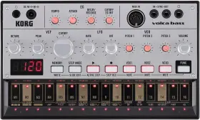 Korg 714573529768 Volcabass Analog Bass Machine White