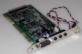 Labway Lwha151a00 16-bit Isa Sound Card With Yamaha Ymf-719b-s / A151-a00 Midi