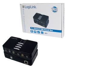 Logilink Ua0099 Usb Sound Box Dolby 7.1 8-channel Channels