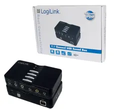 Ua0099 Logilink Usb Sound Box Dolby 7.1 8-channel Channels