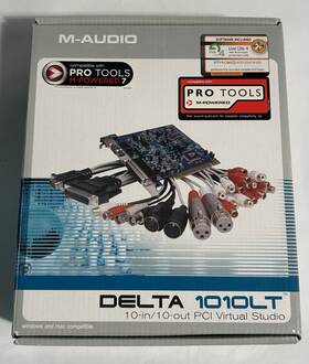 M-audio 1010lt M-audio Delta 10-in/10-out Pci Virtual Studio