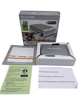 M-audio 612391440107 M-audio Fast Track Usb Mac Or Windows Ships As Pictured