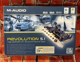 M-audio 612391991500 Revolution 5.1 Sound Card M-audio 612391991500 Revolution 5.1 Sound Card