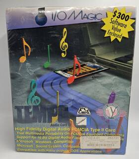 Magicsound G17-03-4-01 Vintage I/o Magic Temp Pcmcia Audio Card Sealed