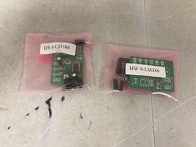Media Technology Lm386n Lot Of 2 Vintage Card Hw-8-lm386 Gnd