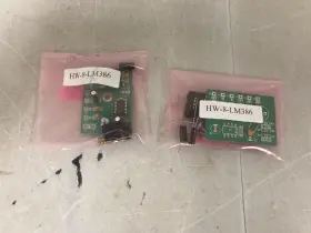 Hw-8-lm386 Media Technology Lm386n Lot Of 2 Vintage Card Gnd