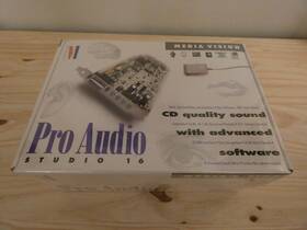 Media Vision 734679706016 Pro Audio Spectrum Studio 1993 Sound Card Yamaha Ym262 Nib Sw