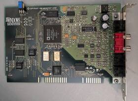 Microsoft X01-16007 Vintage Windows Sound System Wss Isa Card Mint
