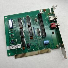 Mitsumi 741024a Cd Rom Controller Card Isa Vintage Classic # 8-bit