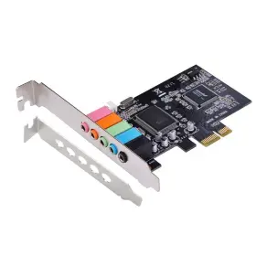 Optimal Shop 652267645199 Pcie Sound Card For Pc Windows 5.1 Internal With Low Pro