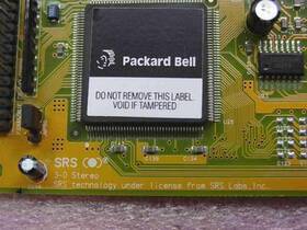 Packard Bell 138-mmsn834 Fax/modem/sound Card With Game Port Isa Pb Srs 3-d Ste