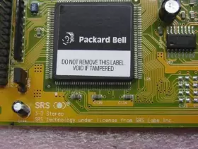 138-mmsn834 Packard Bell Fax/modem/sound Card With Game Port Isa Pb Srs 3-d Ste