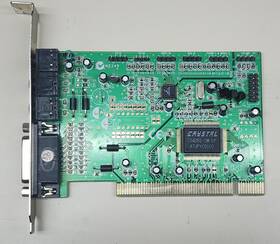 Pine Group Pt-2620-40 Vintage Crystal 4281 Pci Sound Card