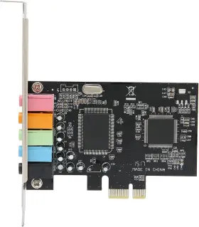 Pusokei 744110558999 Pcie Sound Card 6channel Stereo Desktop 3d Audi