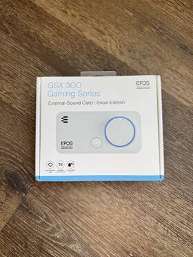 Sennheiser Scgd8 Epos Gsx 300 External Computer Sound Card Snow Edition New Not Sealed