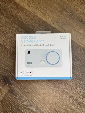 Scgd8 Sennheiser Epos Gsx 300 External Computer Sound Card Snow Edition New Not Sealed