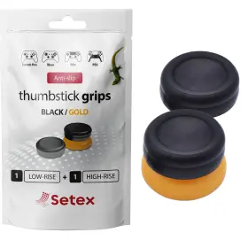 Xg0k962 Setex Gecko Grip 1 High Rise Low Thumbstick Covers For Playstation