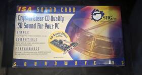 Siig Ic1604 Soundwave 3d Isa Sound Card 2-channel Audio-in Line/mic Midi