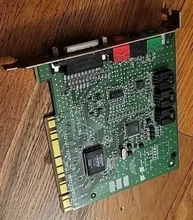 Es1370 Sound Blaster Creative Labs Soundblaster Ensoniq Pci Card