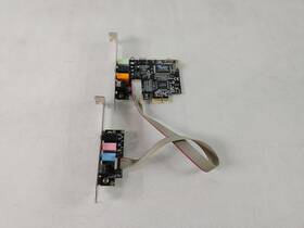 Syba Sd-pex63034 Pci Express X1 7.1 Ch Digital Analog Audio Card