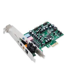 Syba Sd-pex63081 Open Box-7.1 Surround Sound Pci-e Card S/pdif In And Out -