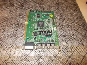1111-1296 Telesound Dxlsk81 Opti 82c925 Isa Sound Card Midi